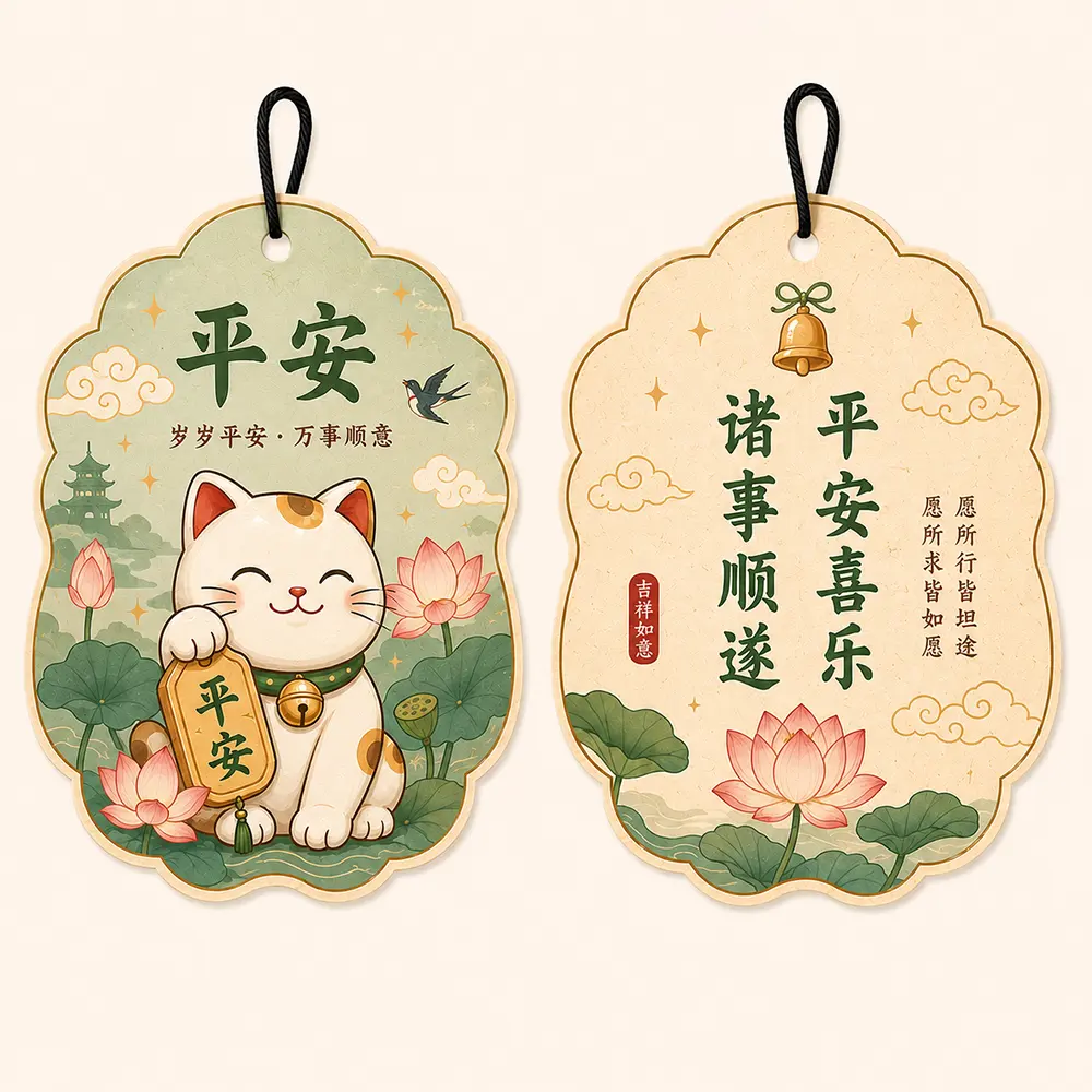 Peace Lucky Cat Вешающий освежитель воздуха