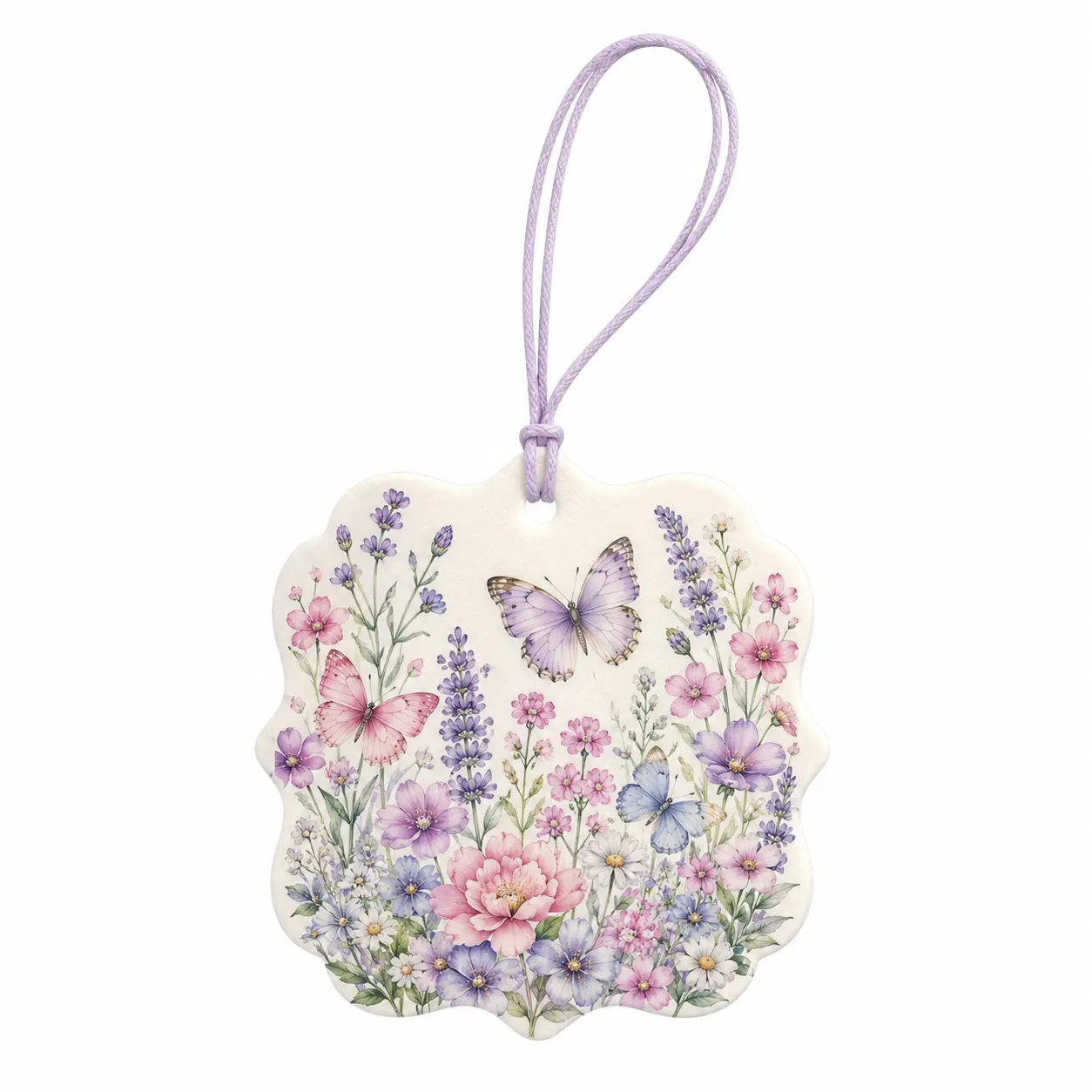 Butterfly Floral Hang Freshener